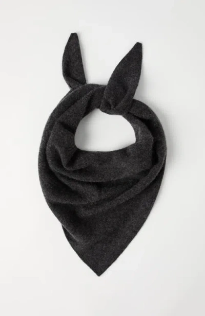 Brunello Cucinelli Foulard With Monili In Black