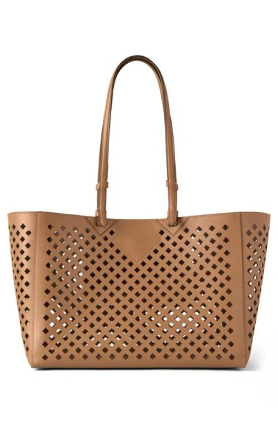 Mulberry Diamond Perforated Leather Tote