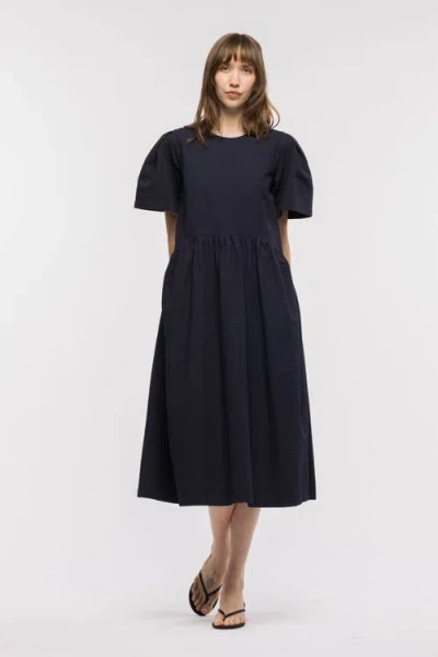 Toit Volant Spring Garden 2.0 Dress In Black