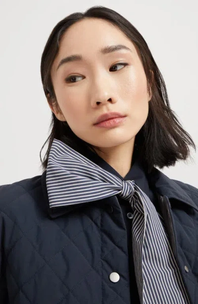 Brunello Cucinelli Monili-chain Poplin Foulard