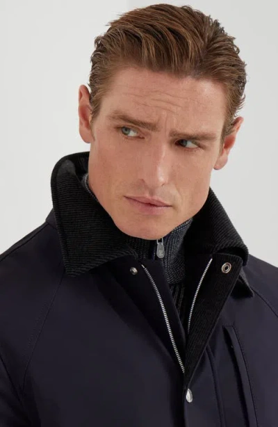 Brunello Cucinelli Stretch Coated Nylon Field Jacket