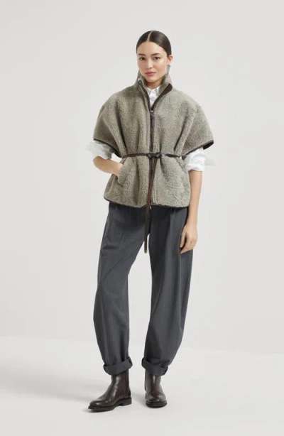 Brunello Cucinelli Slouchy Trousers In Gray