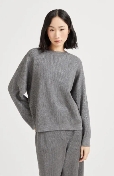 Brunello Cucinelli Sweaters In Gray