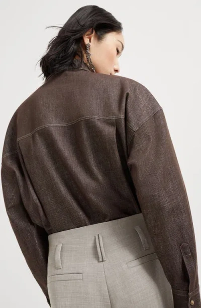 Brunello Cucinelli Sartorial Flared Trousers In Neutral