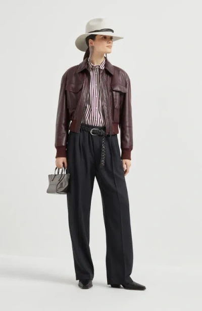 Brunello Cucinelli Pants In Black