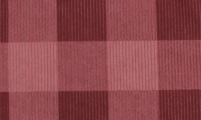 Maniere Manière Kids' Plaid Corduroy A-line Skirt In Pink
