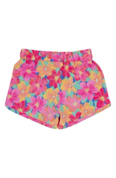 Feather 4 Arrow Kids' Castaway Cover-up Shorts In Pink
