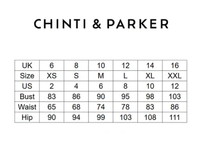 Chinti & Parker Cream Linen-cotton Etoile V-neck Sundress In White