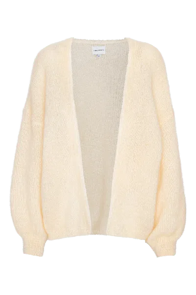 Americandreams Women's Neutrals Lee Short Cardigan Almond