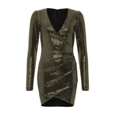 Cioccolato Couture Women's Silver / Gold Veronica Dress Black And Silver