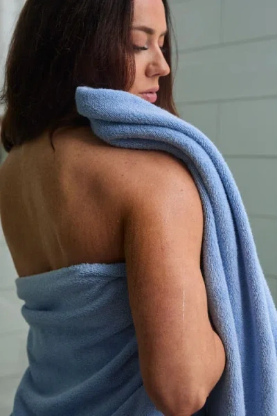 Bedvoyage Viscose Odor & Mildew Resistant Spa Towel Collection, 6pc Set In Blue