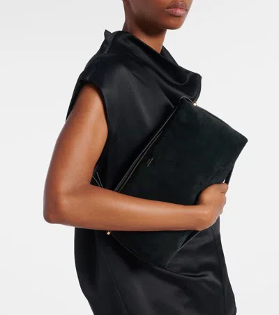 Totême Suede Clutch