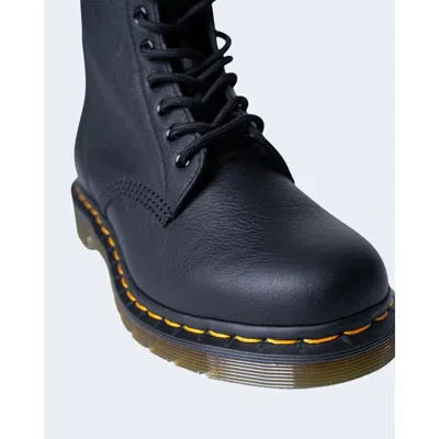 Dr. Martens' Leather Women's Boot In Black
