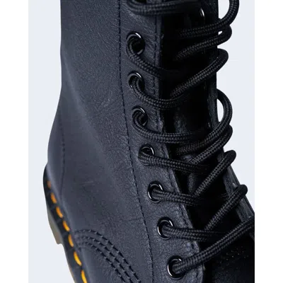 Dr. Martens' Leather Women's Boot In Black