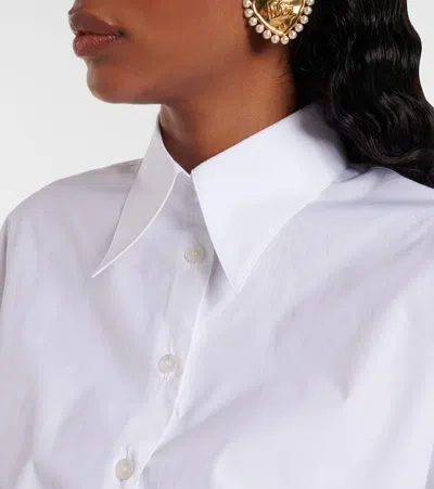 Dolce & Gabbana Cotton Top In White