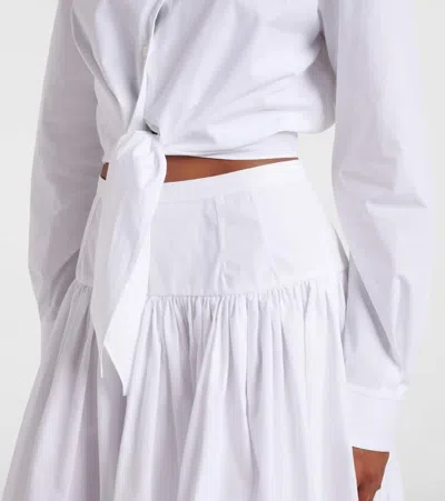 Dolce & Gabbana Cotton Top In White