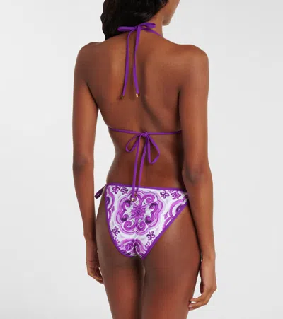 【関税＆送料込み】Dolce & Gabbana 'Maiolica' Print Bikini 29691629_58924195_600.jpg