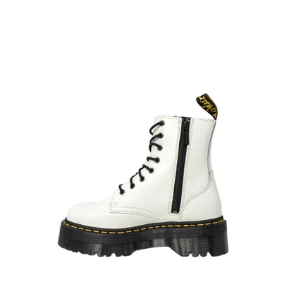 Dr. Martens' Leather Women's Boot In White