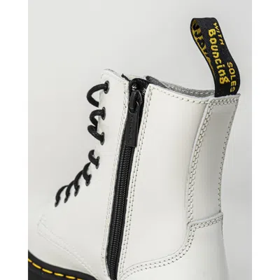 Dr. Martens' Leather Women's Boot In White