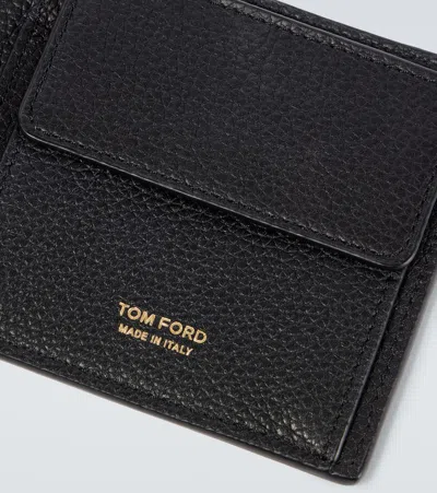 Tom Ford T Line Leather Bifold Wallet