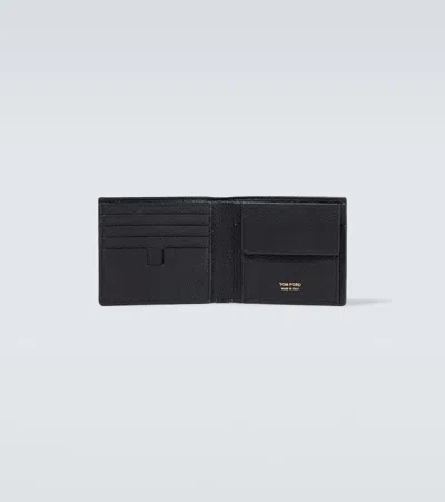 Tom Ford T Line Leather Bifold Wallet