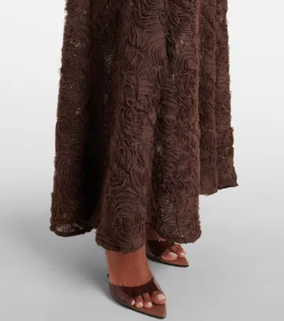 Rotate Birger Christensen Crêpe Maxi Dress