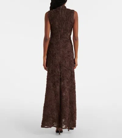 Rotate Birger Christensen Crêpe Maxi Dress
