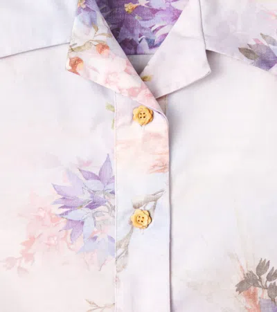 Zimmermann Cascadian Floral Cotton Poplin Shirt