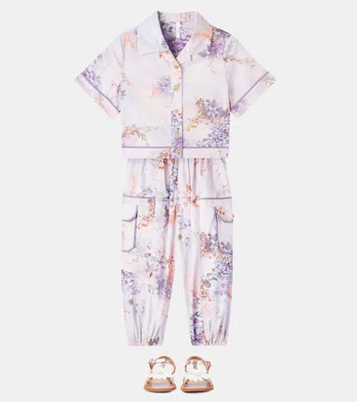 Zimmermann Cascadian Floral Cotton Poplin Shirt