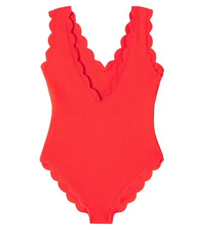 Marysia Bumby Charleston Scalloped Swimsuit