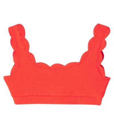 Marysia Bumby Palm Springs Scalloped Bikini Top