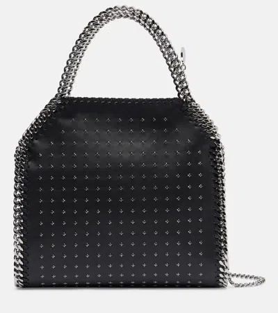 Stella Mccartney Falabella Small Studded Faux Leather Tote Bag