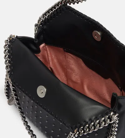 Stella Mccartney Falabella Small Studded Faux Leather Tote Bag