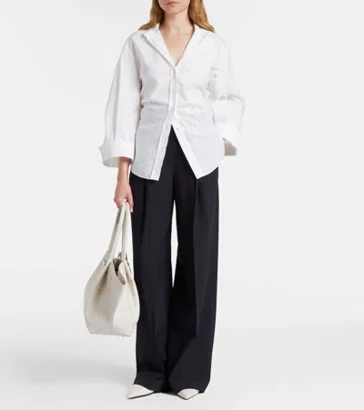 Demellier New York Leather Tote Bag