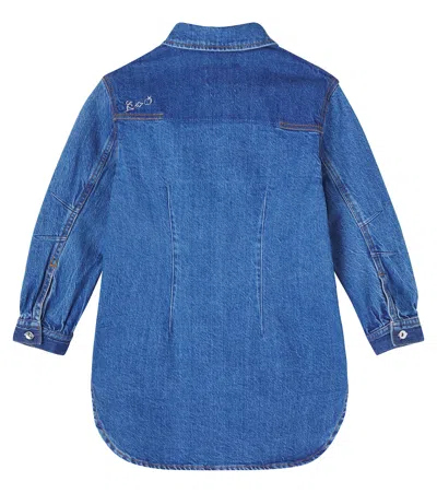 Scotch & Soda Denim Shirt In Blue