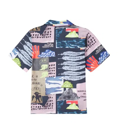 Scotch & Soda Printed Shirt In Multi