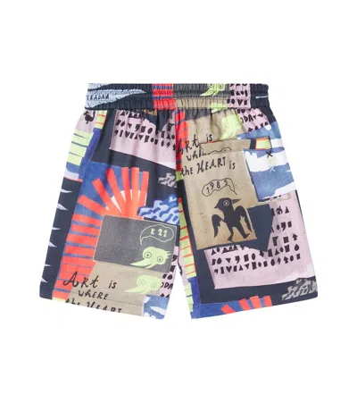 Scotch & Soda Printed Shorts In Multi