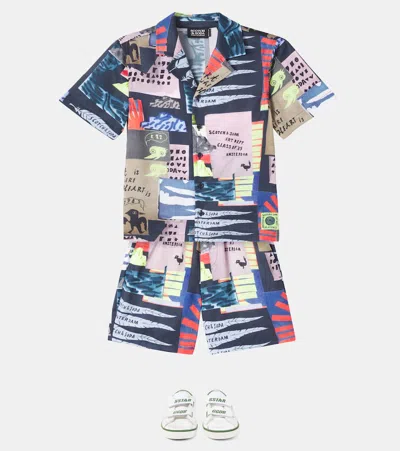 Scotch & Soda Printed Shorts In Multi