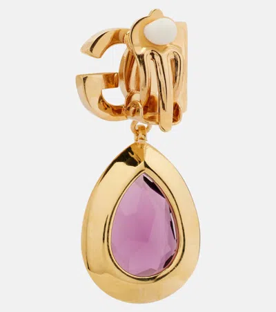 Dolce & Gabbana Dg Clip-on Earrings In Gold