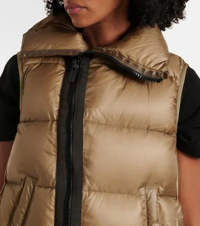 Sacai Asymmetric Quilted Down Vest