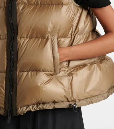 Sacai Asymmetric Quilted Down Vest