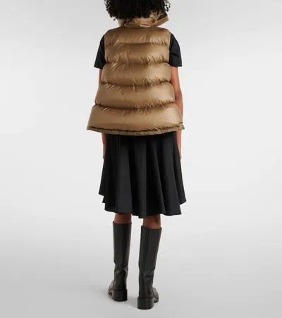 Sacai Asymmetric Quilted Down Vest