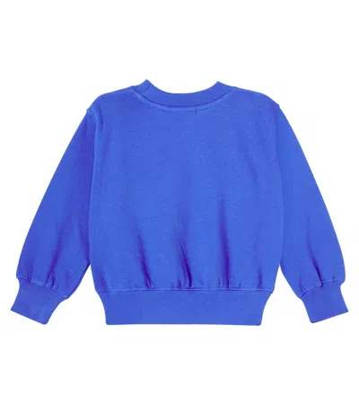 Molo Marge Rabbit-print Sweatshirt In Blue