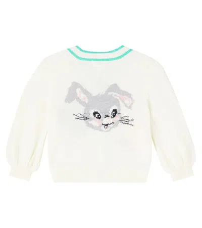 Molo Gaby Cardigan In White