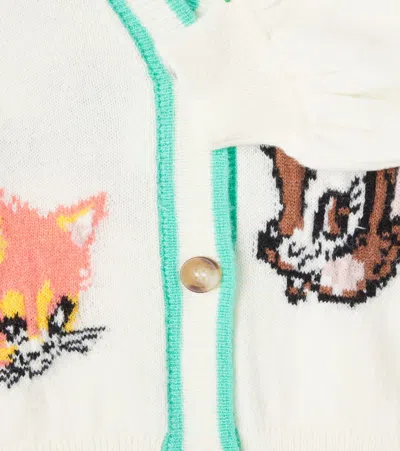 Molo Gaby Cardigan In White