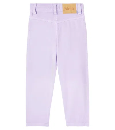 Molo Augustine Straight Jeans In Pink