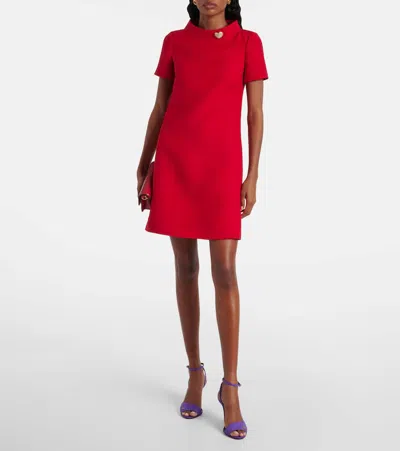 Valentino Crepe Couture Minidress - Women's - Wool/silk