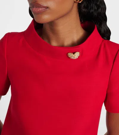 Valentino Crepe Couture Minidress - Women's - Wool/silk