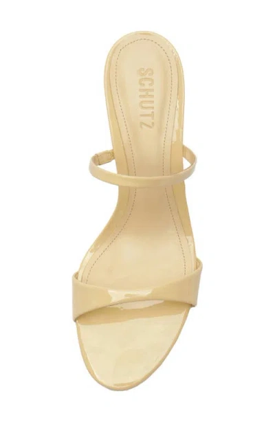 Schutz Jessica Slide Sandal In Neutral