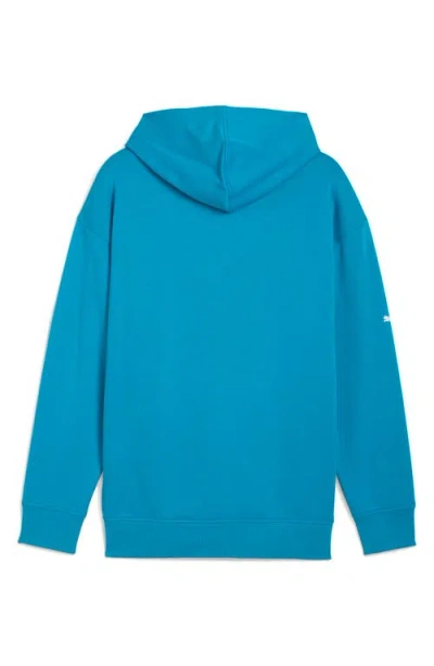 Puma X Bmw M Motorsport Graphic Hoodie In Blue